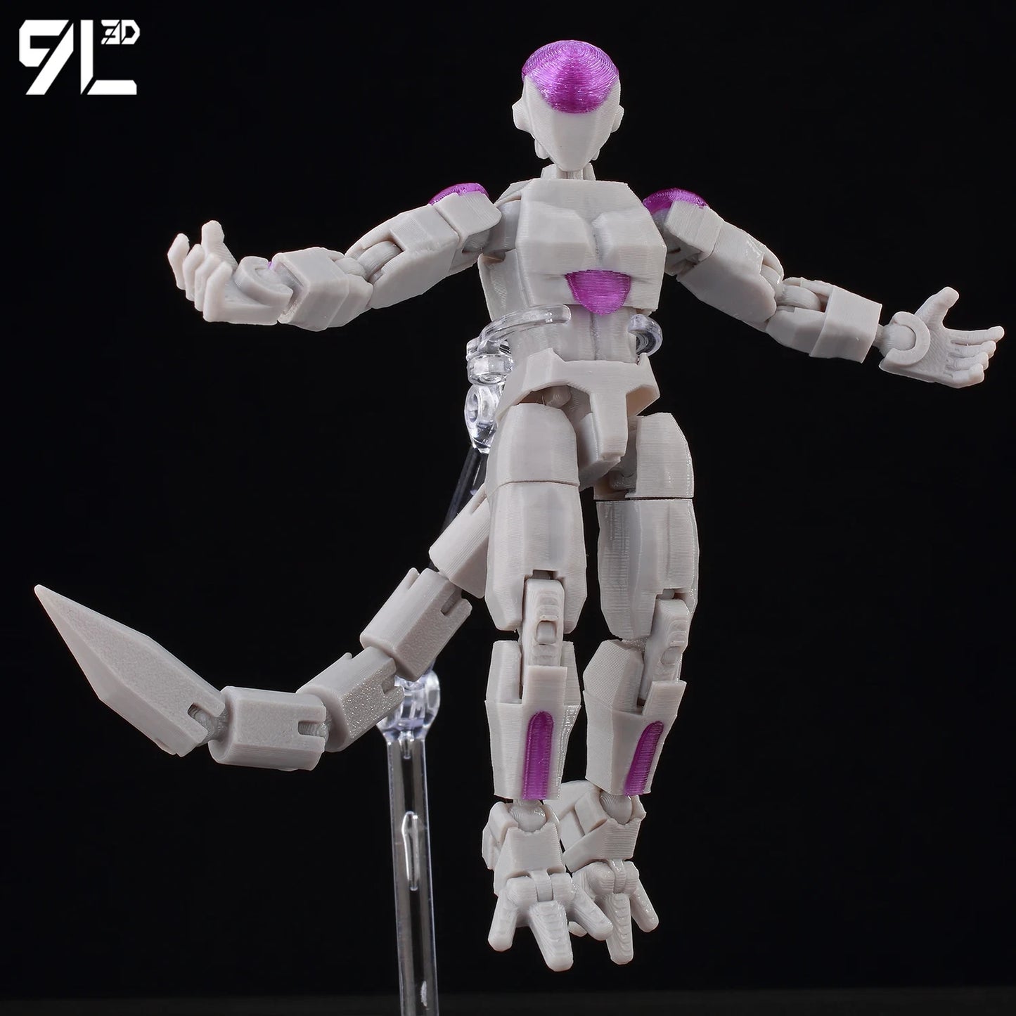 3D Printed 5.5in Anime Figure Dragon Ball DBZ Frieza Action Figure Toy Statue