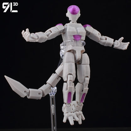 3D Printed 5.5in Anime Figure Dragon Ball DBZ Frieza Action Figure Toy Statue
