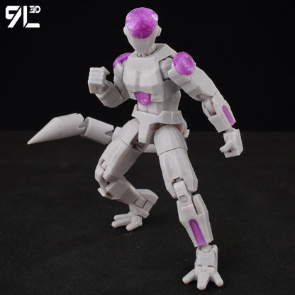 3D Printed 5.5in Anime Figure Dragon Ball DBZ Frieza Action Figure Toy Statue