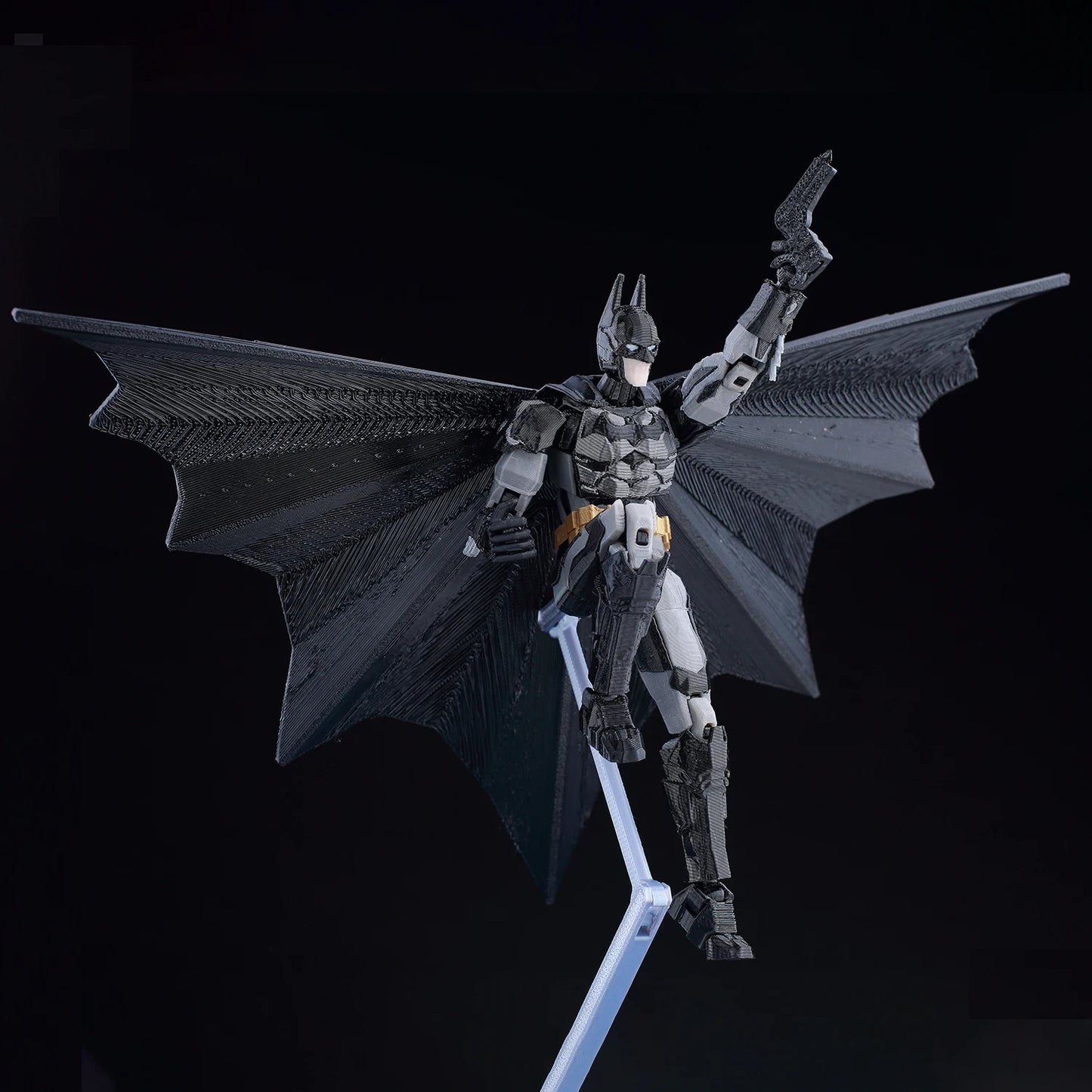 3D Printed 5" Batman Arkham Knight Action Figure 1/12 DC Superheroes New Limited
