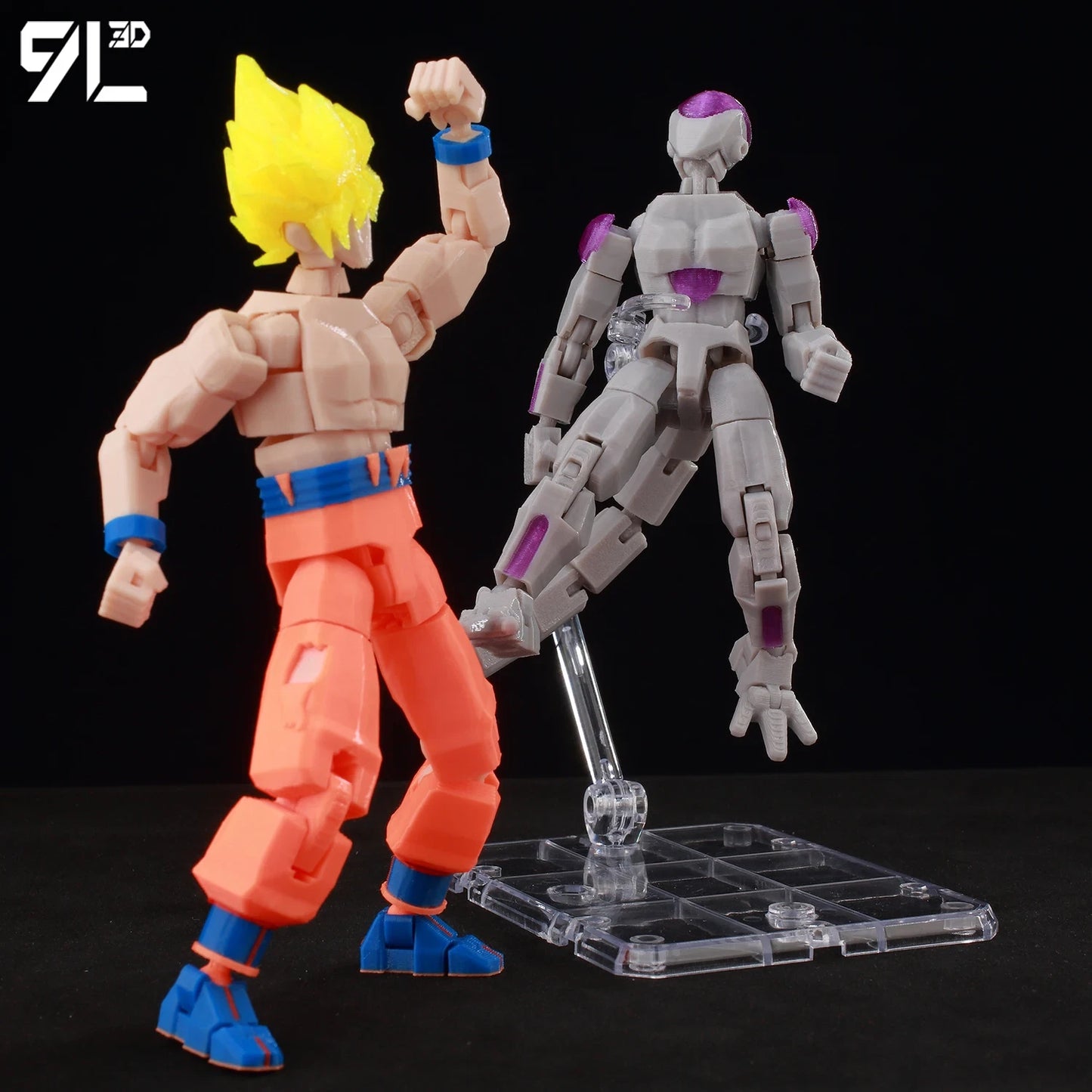 3D Printed 5.5in Anime Figure Dragon Ball DBZ Frieza Action Figure Toy Statue