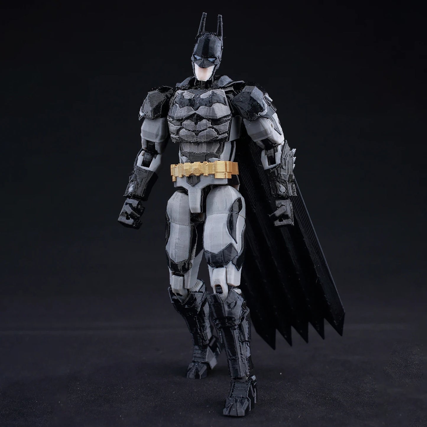 3D Printed 5" Batman Arkham Knight Action Figure 1/12 DC Superheroes New Limited