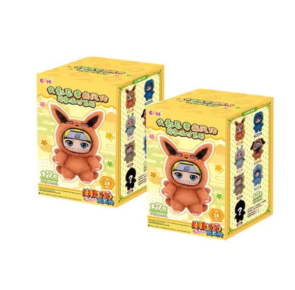 EAKI Naruto Shippuden Party Series Plush Confirmed Blind Box Figure Gift Doll