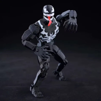 3D Printed 8" Venom Eddie Brock Carnage Marvel Legends Action Figure Multi-Joint