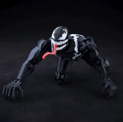 3D Printed 8" Venom Eddie Brock Carnage Marvel Legends Action Figure Multi-Joint