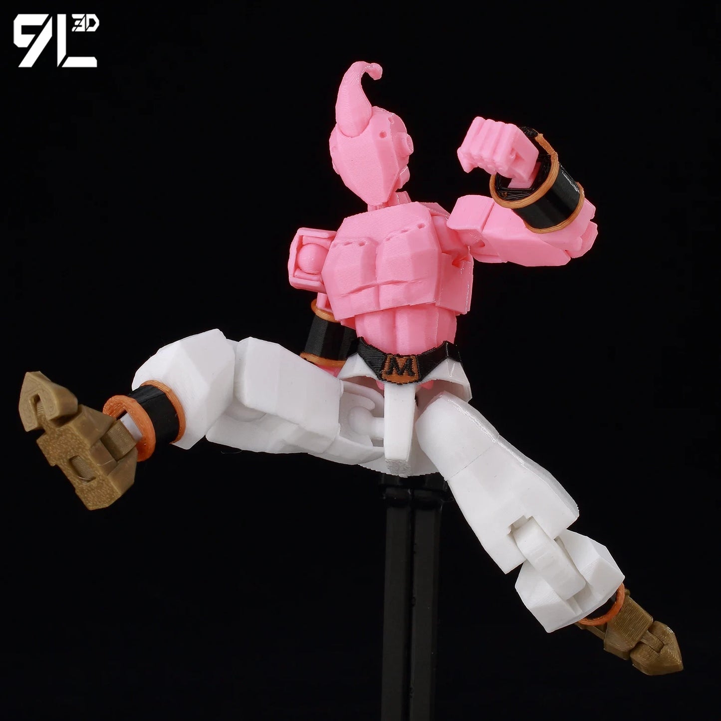 3D Printed 5.5in Super Majin Buu Dragonball Z Model Anime Villain Action Figure