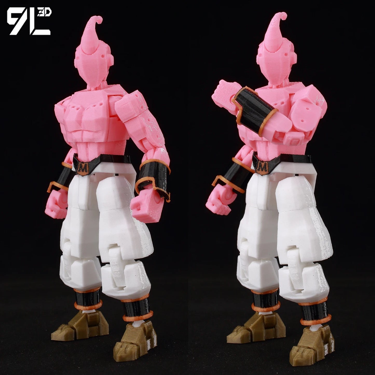 3D Printed 5.5in Super Majin Buu Dragonball Z Model Anime Villain Action Figure