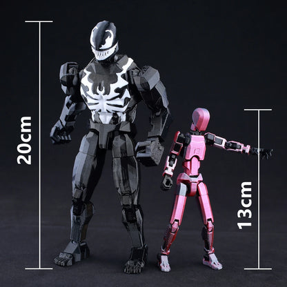 3D Printed 8" Venom Eddie Brock Carnage Marvel Legends Action Figure Multi-Joint