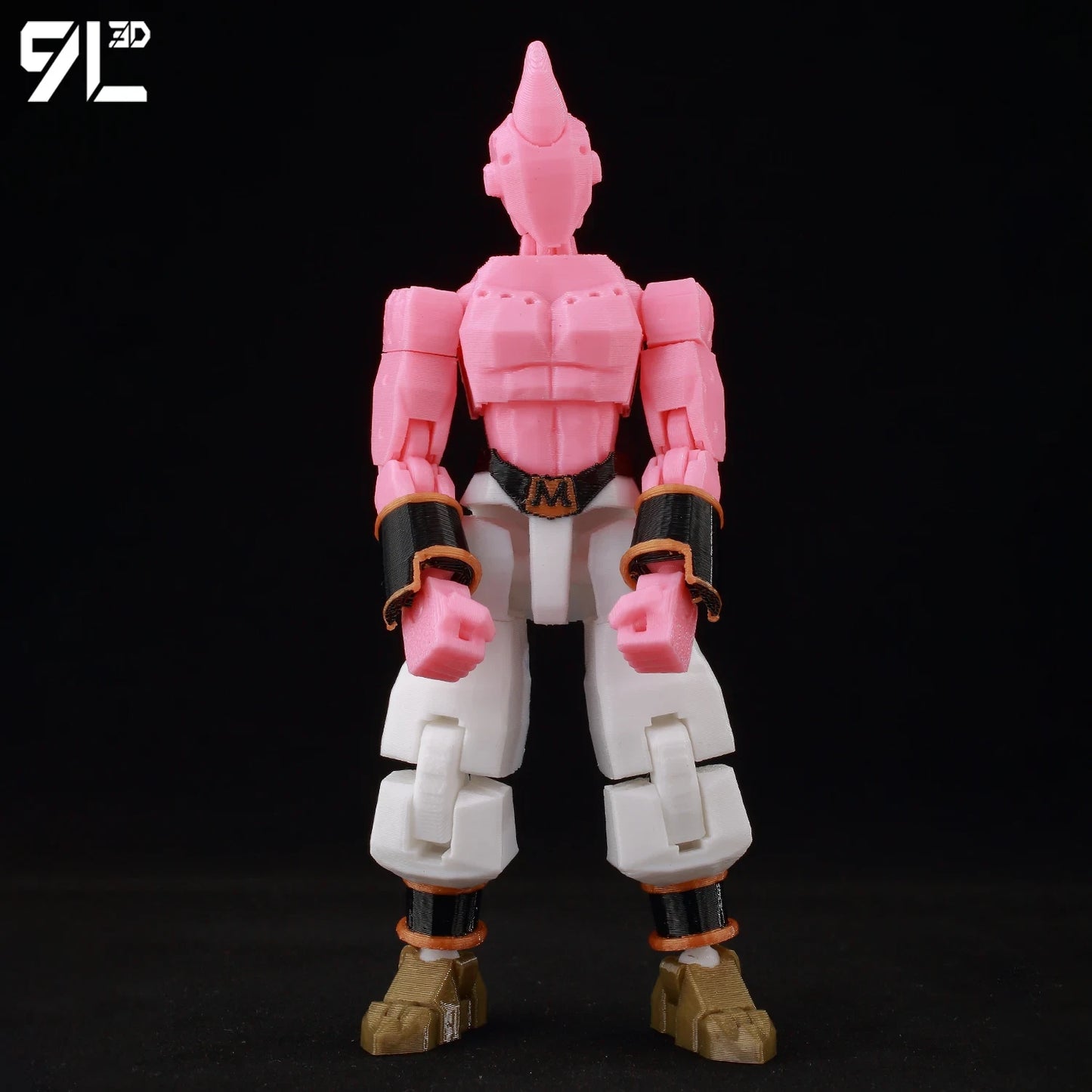 3D Printed 5.5in Super Majin Buu Dragonball Z Model Anime Villain Action Figure