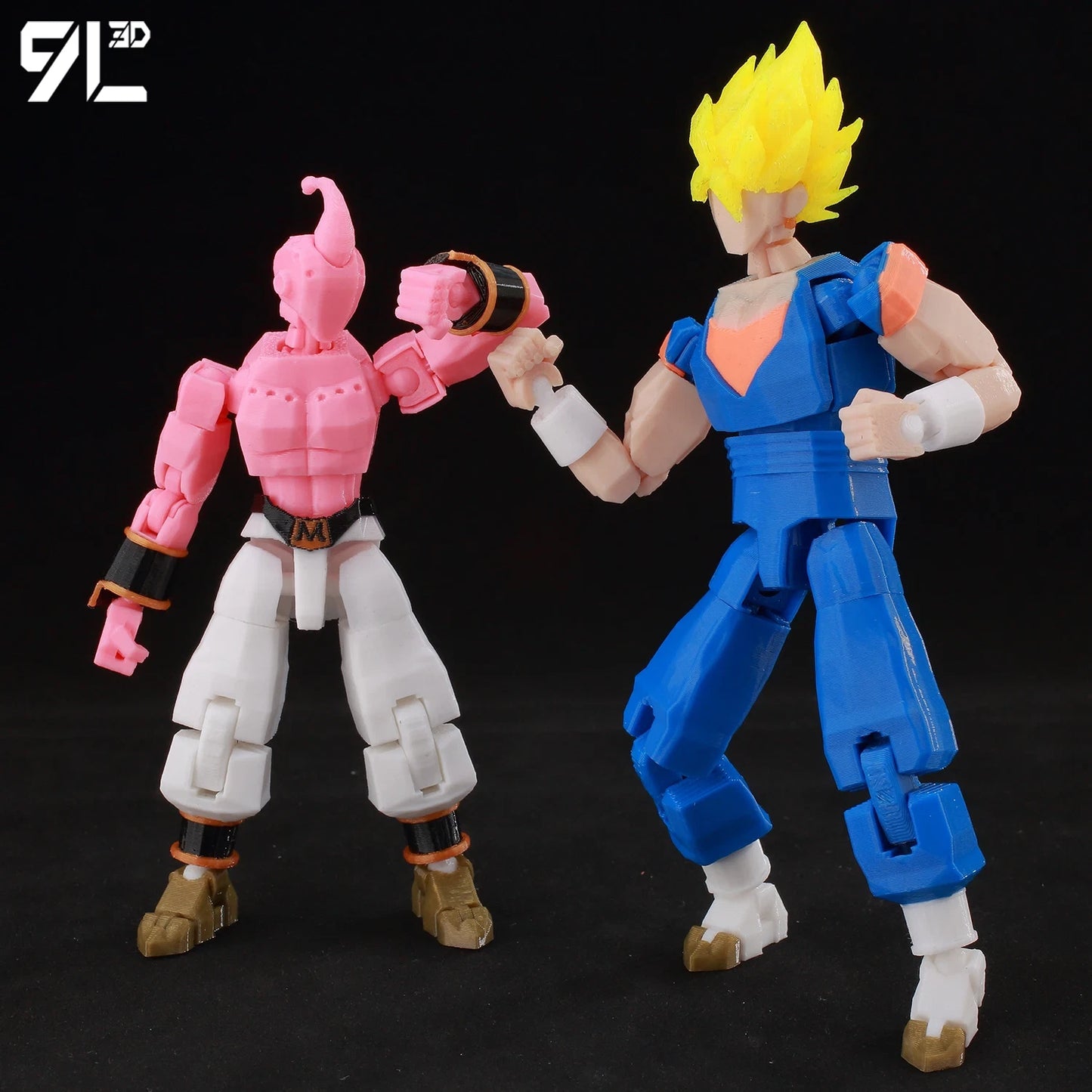 3D Printed 5.5in Super Majin Buu Dragonball Z Model Anime Villain Action Figure