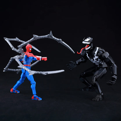 3D Printed 8" Venom Eddie Brock Carnage Marvel Legends Action Figure Multi-Joint