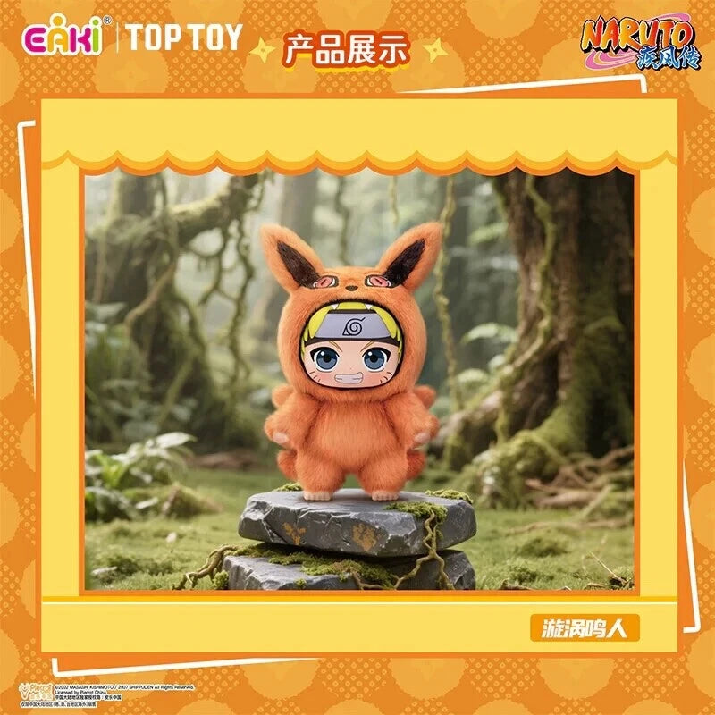 EAKI Naruto Shippuden Party Series Plush Confirmed Blind Box Figure Gift Doll