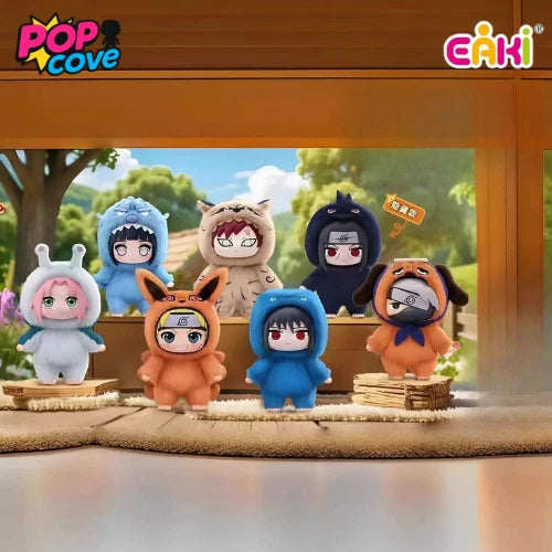 EAKI Naruto Shippuden Party Series Plush Confirmed Blind Box Figure Gift Doll