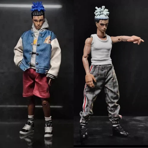 RIP XXXTENTACION RAP SAD! 12 Inch Action Figure Set 1/6 action 1/2 type Popstar Collection