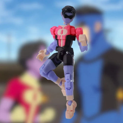 3D Printed Invincible Season 3 Action Figure - 1/12 Scale Oliver Omnikid Hero