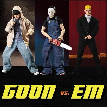 Goon Original 1/6 Scale Trendy Rap god Eminem Set Suit 8 Mile Suit Action Figure
