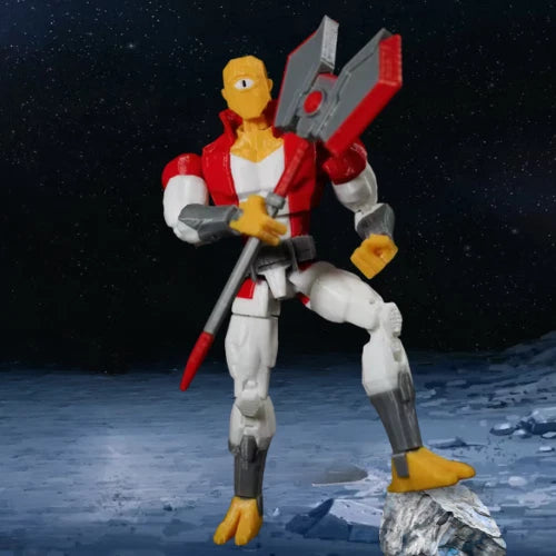 3D Printed 5.5" Prime Invincible Anime Superhero Allen the Alien Action Figure