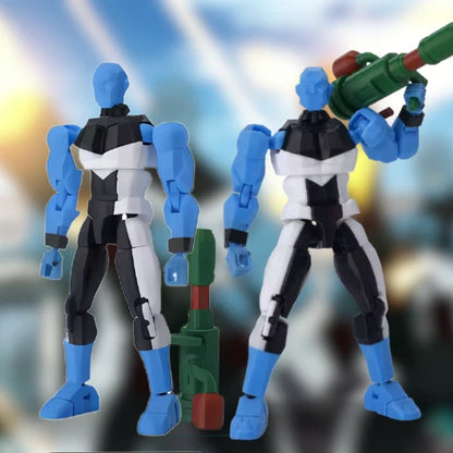 3D Printed 1/12 Anime Villain Mauler Twins Invincible S3 w/Gun Action Figure
