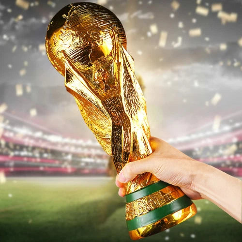 16" New Top Quality Resin 1:1 World Cup Football Trophy Full Size 2026 U.S CA ME
