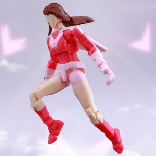 3D Printed Invincible Atom Eve Action Figure - Multi-Jointed Superhero Anime