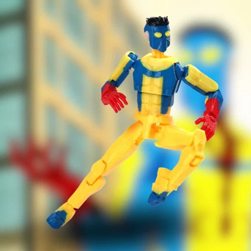 3D Printed Hooded Invincible Season 3 Action Figure - 1/12 Scale Villain Mark Grayson